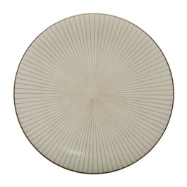Avet Plato Llano Radial Stoneware 27,5 cm (6 Unidades)